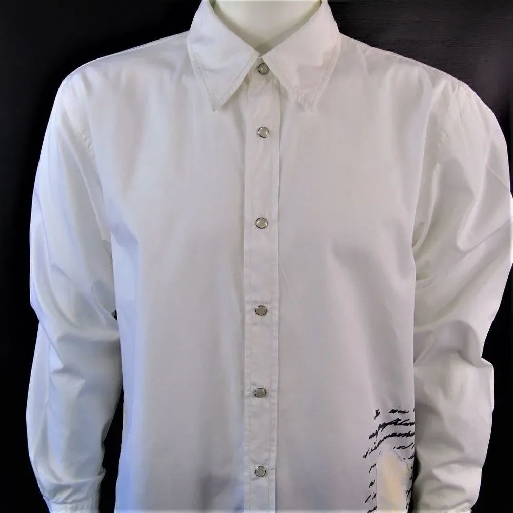 Hawks Bay Mens Snap Button Shirt - Picture 2 of 8